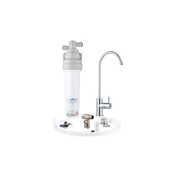 Doulton EcoFast beépíthető ólomszűrő víztisztító BioTect Ultra szűrőbetéttel és Euro bekötő szettel